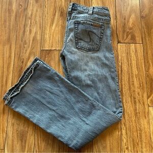 Silver denim Jeans Low Rise, Flare Y2K Women Size 30x35
